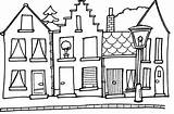 Coloring Pages House Farm Print sketch template