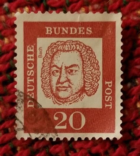cancelled germany postage stampdeutsche bundes post