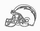 Coloring Pages Chargers Helmet San Diego Football Los Angeles Lee General Charger Patriots England Helmets Green Logo Printable Getcolorings Packers sketch template