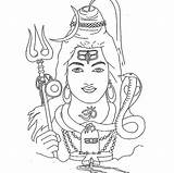 Shiva Coloring Hinduism Vishnu Brahma Xcolorings Radha Krishna sketch template