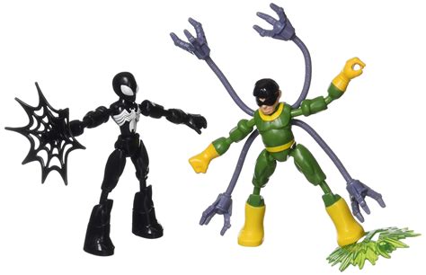 buy spider manmarvel bend  flex black suit   ock action figure toys   flexible