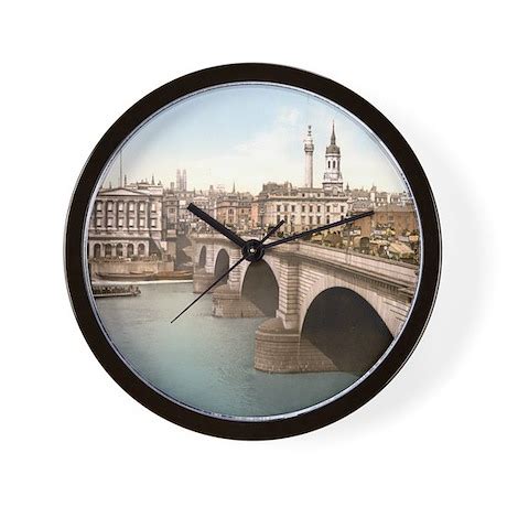 vintage london bridge wall clock  oneworldgear