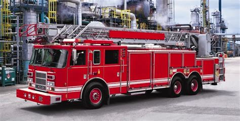 color  fire trucks red
