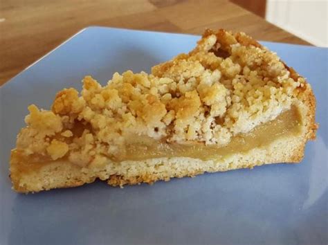 apfelkuchen apfelmus kuchen streuselkuchen mit apfel von