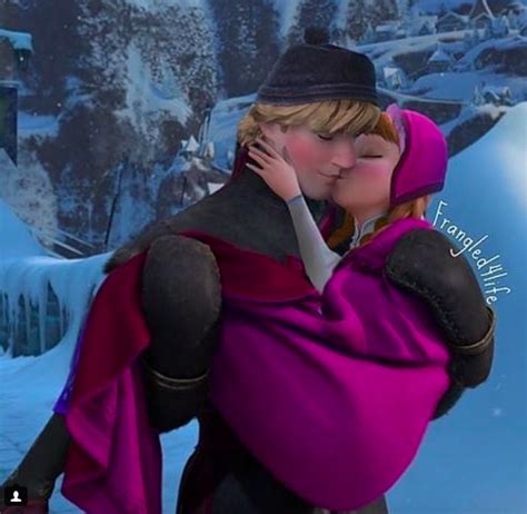 Frozen Thestory Kristof And Anna The Kiss That Should Have Been Frozen
