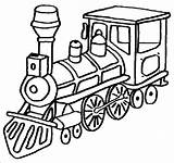Coloring Caboose Train Pages Getcolorings Printable sketch template
