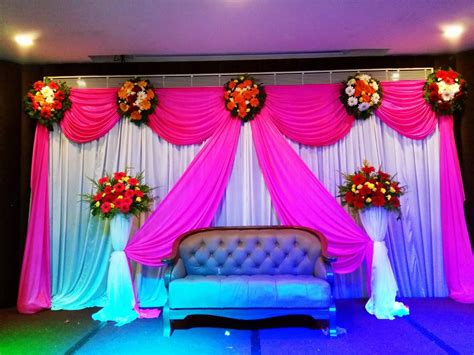 simple decoration  engagementnaming ceremony  hall anil