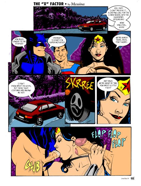 wonder woman superman and batman sex