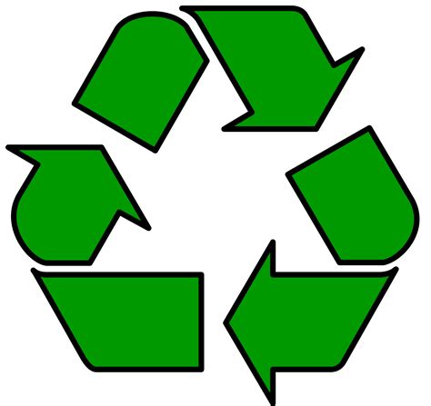 recycling symbols printable clipartsco