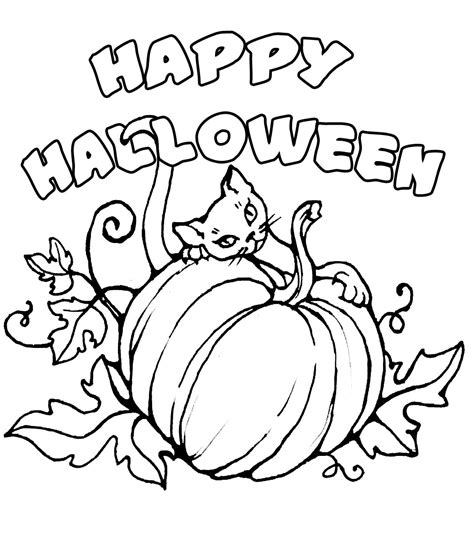 happy halloween coloring pages  coloring pages  kids