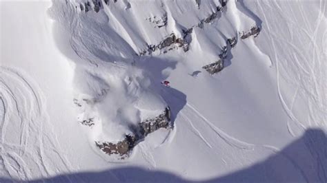oleeps skiing jackson hole  drone footage httpwwwowenleepercom jackson hole skiing