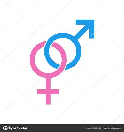 gender icon male and female icon symbols of men and