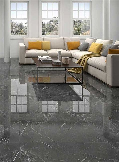 chic living room design ideas  floor granite tile