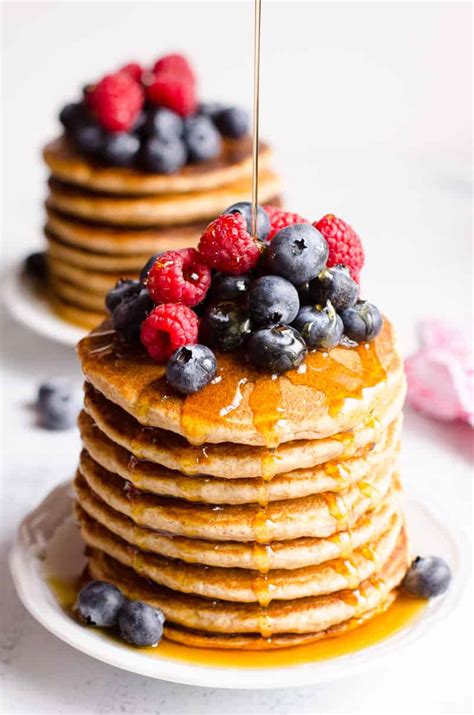 fluffy healthy pancakes ifoodreal healthy family recipes