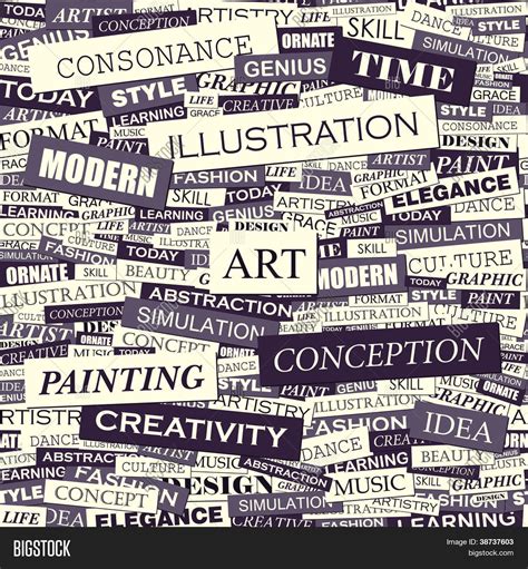 art seamless word vector and photo free trial bigstock