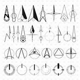 Arrows Symbols sketch template
