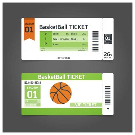 basketball game ticket template  nismainfo
