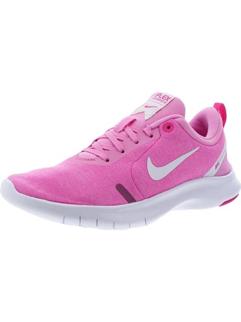 Nike Womens Flex Experience Rn 8 Flexible Running Shoes Pink 7 5 Medium