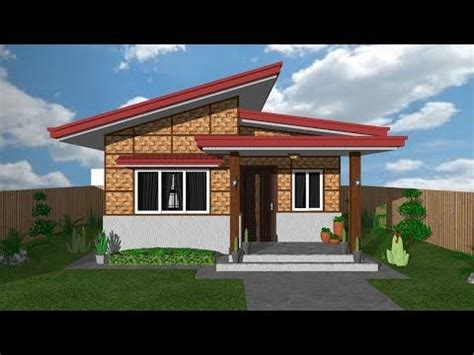 amakan concrete bungalow house design  budget house  bedroom  tb small