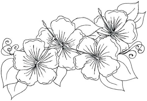 flowers   coloring page coloringfilecom   printable