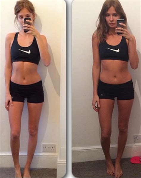 Millie Mackintosh Continues To Flaunt Workout Results In Half Naked