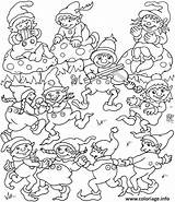 Festivites Lutins Celebrent Pere Elfs sketch template