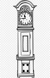 Colorear Reloj Clock Grandfather Clocks Movement Relojes sketch template