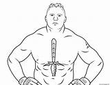 Wwe Coloring Pages Printable Brock Lesnar Drawing Wrestling Wrestlers Superstars Drawings Print Roman Ryback Reigns Styles Draw Aj Color Sheets sketch template