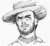 Eastwood Clint Favourites sketch template
