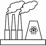 Nuclear Plant Drawing Getdrawings sketch template