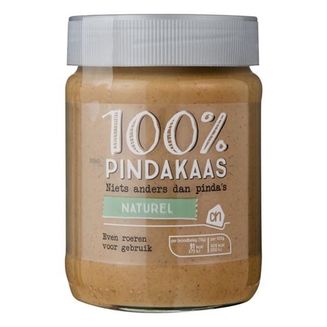 ah  pindakaas naturel grihr  hollaendischer lebensmittel supermarktvlakaffee