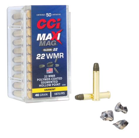 cci releases maxi mag clean  segmented hollow point  wmr western outdoor news