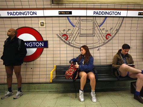 No Trousers Tube Ride 2016 Londoners To Strip Down To