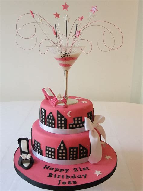 pink black shoe cocktail satc birthday cake pink and black theme pinterest black shoes