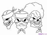 Gangster Coloring Drawing Pages Gangsta Drawings Cartoon Clown Characters Sketches Girl Graffiti Mickey Spongebob Mouse Ghetto Thug Bear Tattoo Cartoons sketch template
