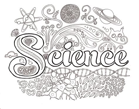 science coloring pages  coloring pages  kids