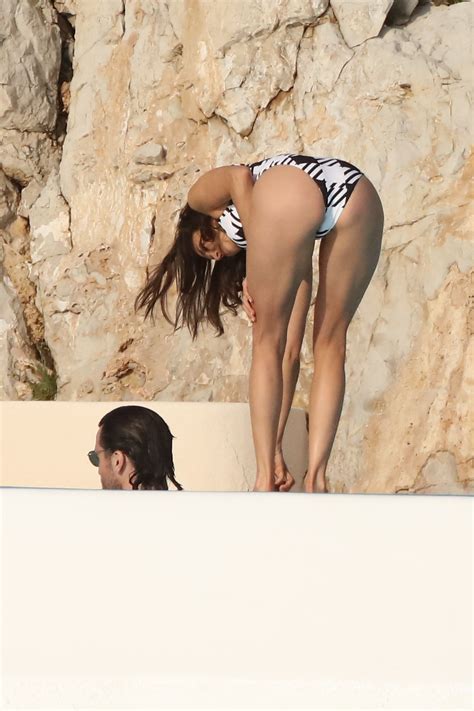 Nina Dobrev In Sexy Swimsuit Kissing Grant Mellon The