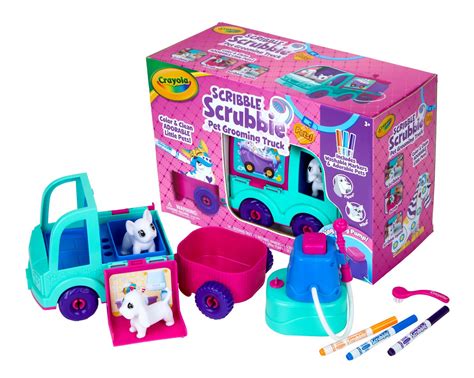 scribble scrubbie pets grooming truck  toys nappa awards