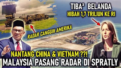 nantang malaysia pasang radar  pulau yg direbut china vietnam