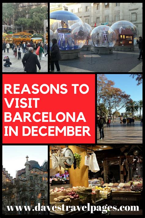 visiting barcelona  december  images visit barcelona december travel barcelona  winter