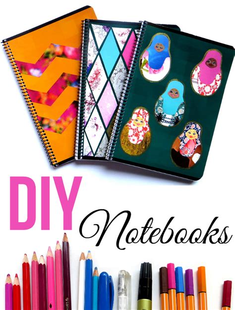 diy notebook cover ideas   school