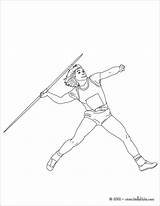 Coloring Athletics Javelin Pages Throw Hellokids Coloringbay Kids Favorite Find Choose Board Sports sketch template