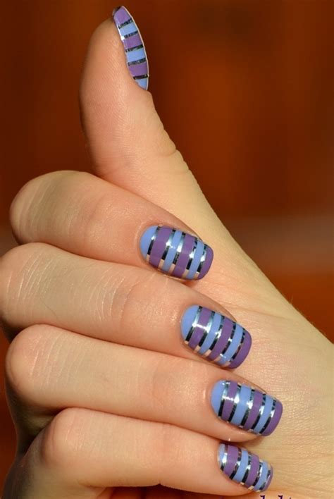 gorgeous striped nail art designs  ideas       ecstasycoffee