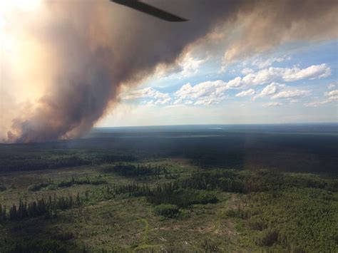 grande prairie region spared  widespread wildfires  grande prairie