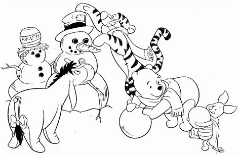 printable disney winter coloring pages clip art library