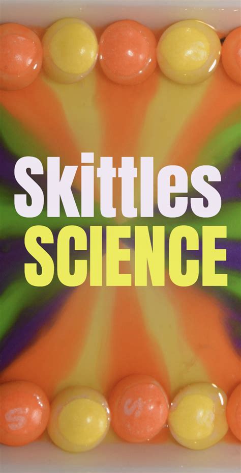 skittles science experiment science experiments  kids