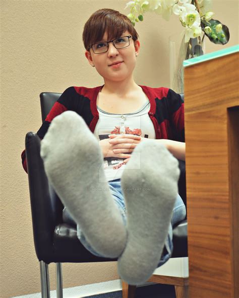 Julias Stretched Out Sock Feet 39 Hd By Soondeleted On Deviantart
