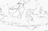 Printable Map Indonesia Coloring Pages Medium sketch template