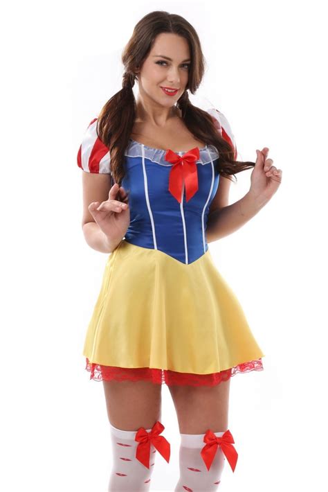 plus size snow white costume for women sexy fairy tale halloween