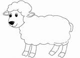 Mewarnai Lamb Hewan Lambs Domba Anak Contoh Jerapah Diwarnai Digambar Warna Bagus Berwarna Parable Paintingvalley sketch template
